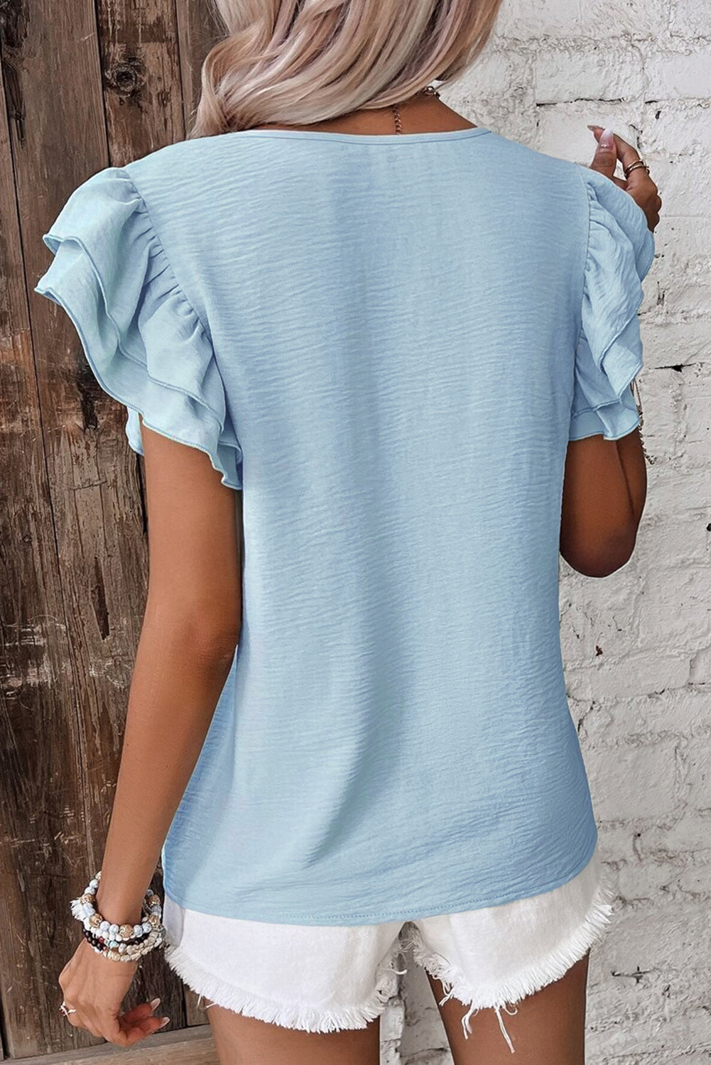 Magnolia Ruffle Blouse