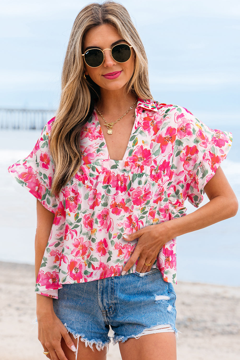 Magnolia Petals Blouse