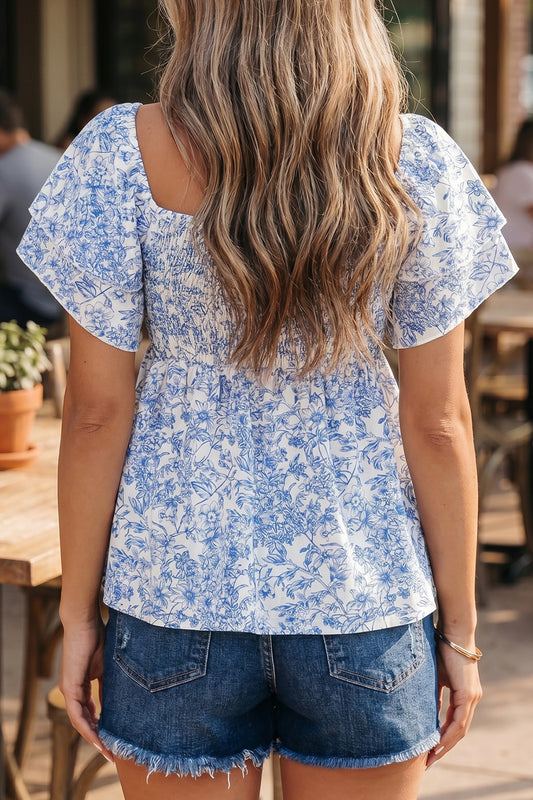 Rosewood Blossom Blouse