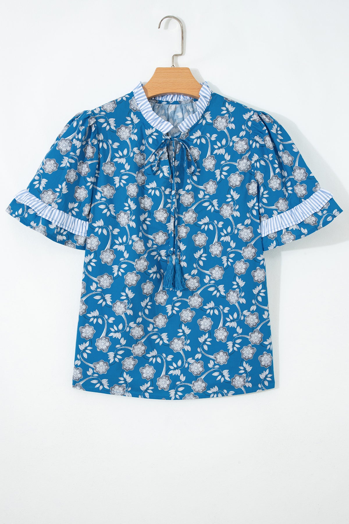 Bluebell Tie-Neck Blouse