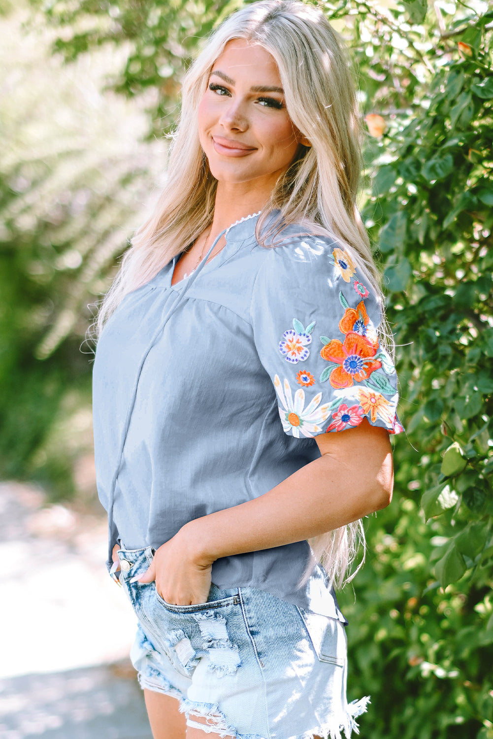 Magnolia Bloom Blouse